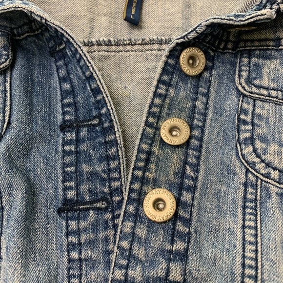 Highway Jeans Cropped Denim Jacket - Picture 6 of 7